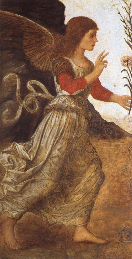 Melozzo da Forli The Angel of the Annunciation
